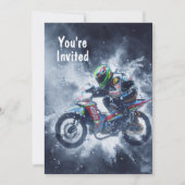 Invitation Explosions de folie moto (Devant)