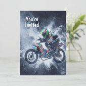 Invitation Explosions de folie moto (Debout devant)