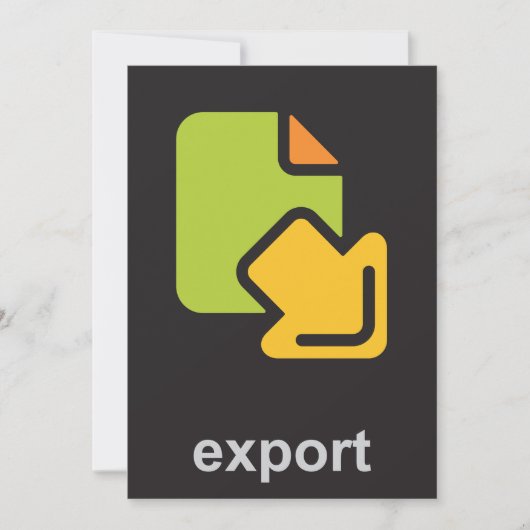 Invitation Export Icon (Devant)