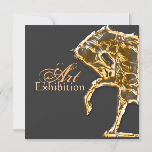 Invitation Exposition de chevaux (Devant)