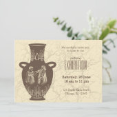 Invitation Exposition sur la poterie (Debout devant)