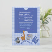 Invitation Express bébé (Debout devant)