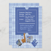 Invitation Express bébé (Devant / Derrière)