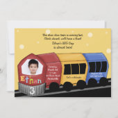 Invitation Express de Choo Choo - fête d'anniversaire de (Devant)