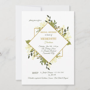 Invitation Expression Florale