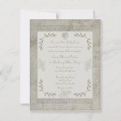 Invitation Expression latine de Juno de déesse ensemble par (Devant)