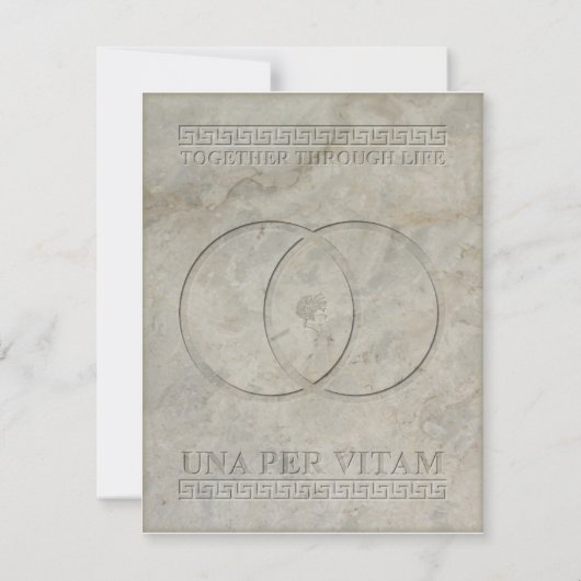 Invitation Expression latine de Juno de déesse ensemble par (Dos)