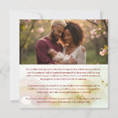 Invitation Exquisite Cross Burgundy & Gold Glitter Baptism (Dos)
