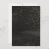 Invitation Exquisite Gold Glitter Wedding Dress Bridal Shower (Dos)