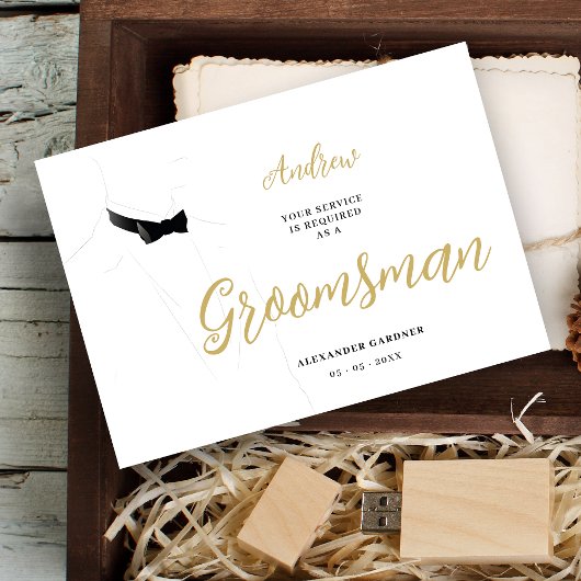 Invitation Exquisite Sophisticated Gentleman Groosman Wedding