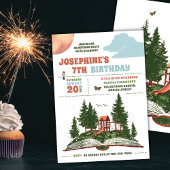 Invitation Extérieur Aventure 2 Anniversaire