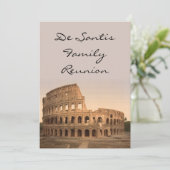 Invitation Extérieur du Colosseum, Rome, Italie (Debout devant)