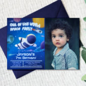 Invitation Extrait de cette fête spatiale mondiale avec photo