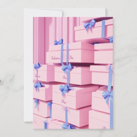 Invitation Extravaganza cadeau de la Saint-Valentin (Devant)