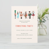 Invitation Fa La La Christmas Nutcracker Ballet Dancer (Debout devant)