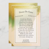 Invitation Fab Chartreuse 🤵 audacieux et élégant Mariage bud (Devant / Derrière)