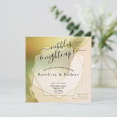 Invitation Fab Chartreuse 🤵 audacieux et élégant Mariage bud (Debout devant)