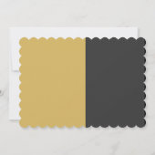 Invitation Fabolous Gold Golden 50th Personalized (Dos)