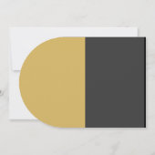 Invitation Fabolous Gold Golden 50th Personalized (Dos)