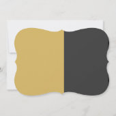 Invitation Fabolous Gold Golden 50th Personalized (Dos)