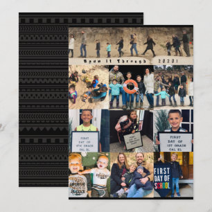 Invitation Fabriqué à travers la famille Photo Bonne Nouvelle