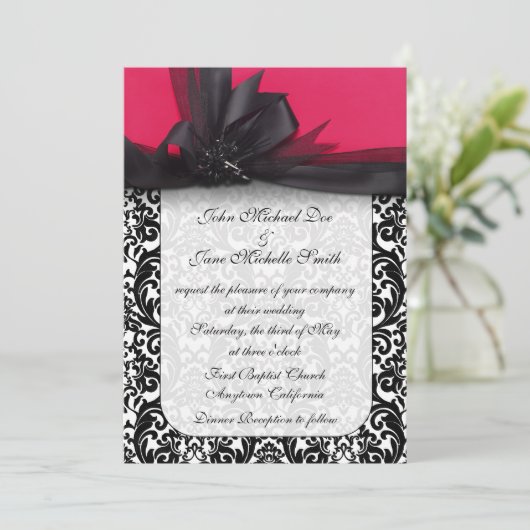 Invitation Fabulement funky 5x7 (Debout devant)