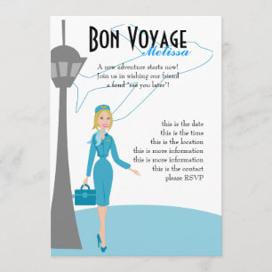 Invitation Fabuleux agent de bord