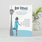 Invitation Fabuleux agent de bord (Debout devant)