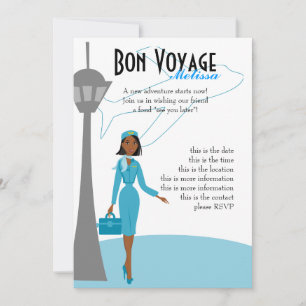 Invitation Fabuleux agent de bord