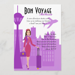 Invitation Fabuleux agent de bord