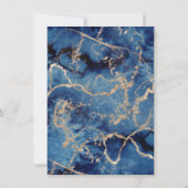 Invitation fabuleux cinquantième anniversaire des vagues d'or (Dos)