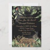 Invitation Fabuleux et cinquante 50ème anniversaire de la jun (Dos)