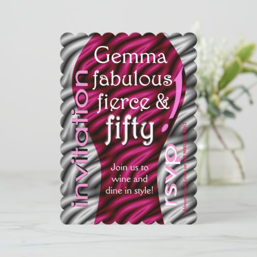 Invitation Fabuleux, féroce et cinquante ! (Debout devant)