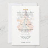 Invitation Fabulous Seasonal Fall Landscape Spanish XV Años (Dos)