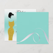 Invitation Fabulous Tiara Party et 60 fête du 60e anniversair (Devant / Derrière)