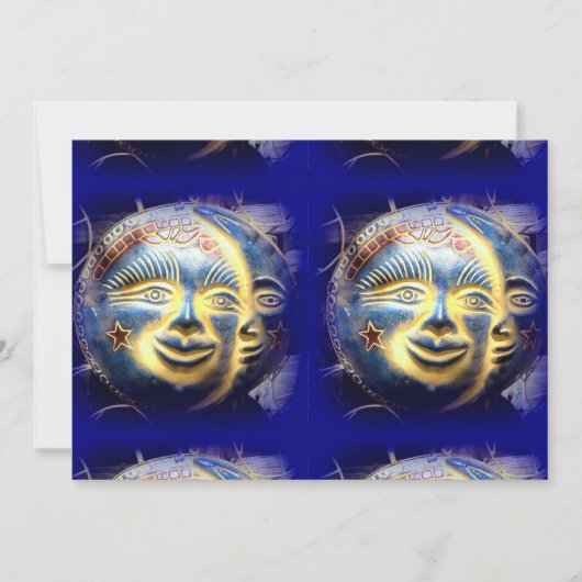 Invitation face du soleil/ face de la lune (Devant)