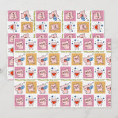 Invitation faces de devis de porc (Devant / Derrière)