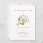 Invitation Facile à main frais hors Fête des mariées du march (Devant)