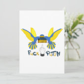 Invitation Fack poutine, Soutenez l'Ukraine classique (Debout devant)