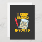 Invitation Facteurs d'audition du comptable (Devant / Derrière)