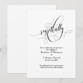 Invitation Faire annonce de mariage annulée avec regret (Devant / Derrière)