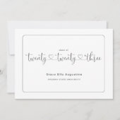 Invitation Faire annonce de remise de diplôme de femme  (Devant)