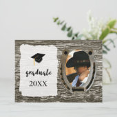 Invitation Faire Annonce de Remise de Diplôme de Style Occide (Debout devant)