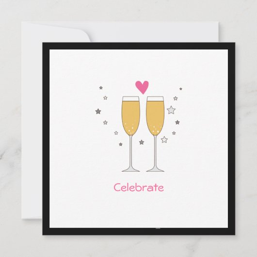 Invitation Faire cartonner anniversaire Invitation- blan (Dos)