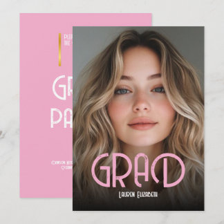 Invitation Faire de la calligraphie moderne simple Photo Invi