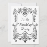 Faire défiler Vintage français 75e anniversaire do