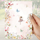 Invitation Faire Flutter et Twirl Magical Wings Premier Anniv