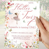 Invitation Faire Flutter et Twirl Magical Wings Premier Anniv
