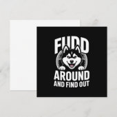 Invitation Faire le fou et découvrir (Devant / Derrière)