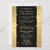 Invitation Faire le mariage surprise avec des confettis ou Fa (Devant)